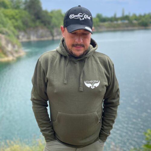 BLUZA Z KAPTUREM KOLOR KHAKI